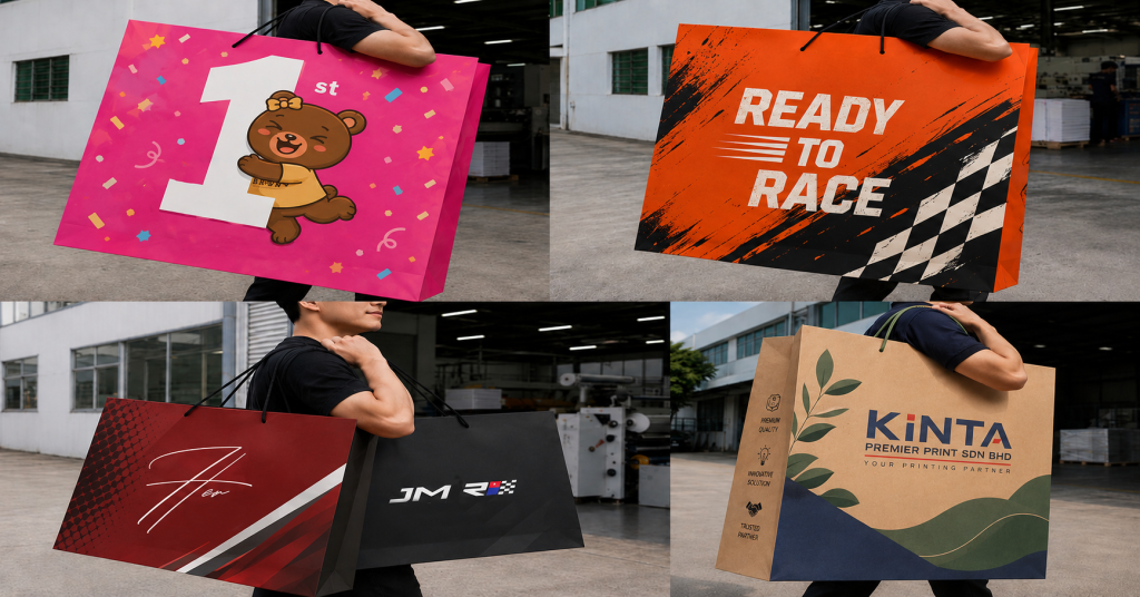 Giant Paper Bag Printing Malaysia for Your Brand
